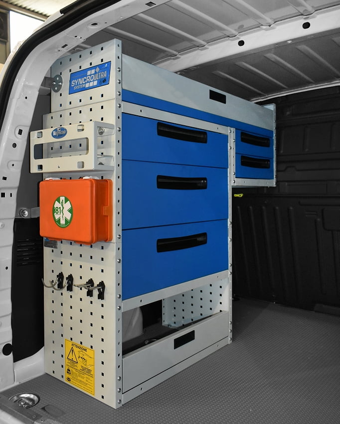 Combinación con cajones y accesorios Syncro Ultra México y Chile