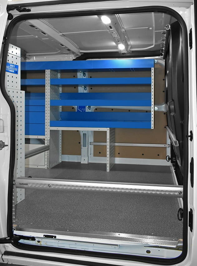 Barras de sujeción de carga en Custom Ford Syncro México y Chile