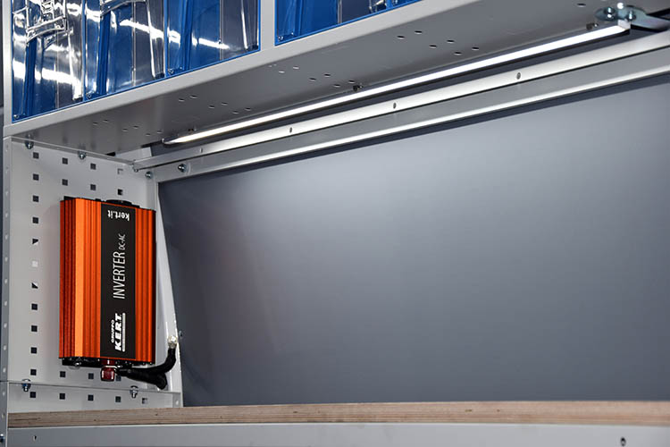 Inversor para furgoneta a bordo del Daily Syncro México y Chile