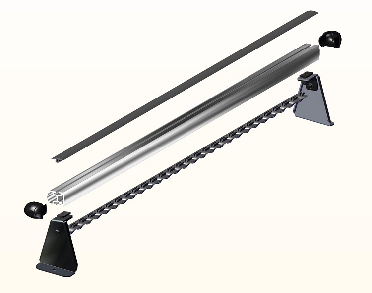 El perfil Ultrasilent garantiza menos ruido y vibraciones en la cabina Syncro México y Chile.