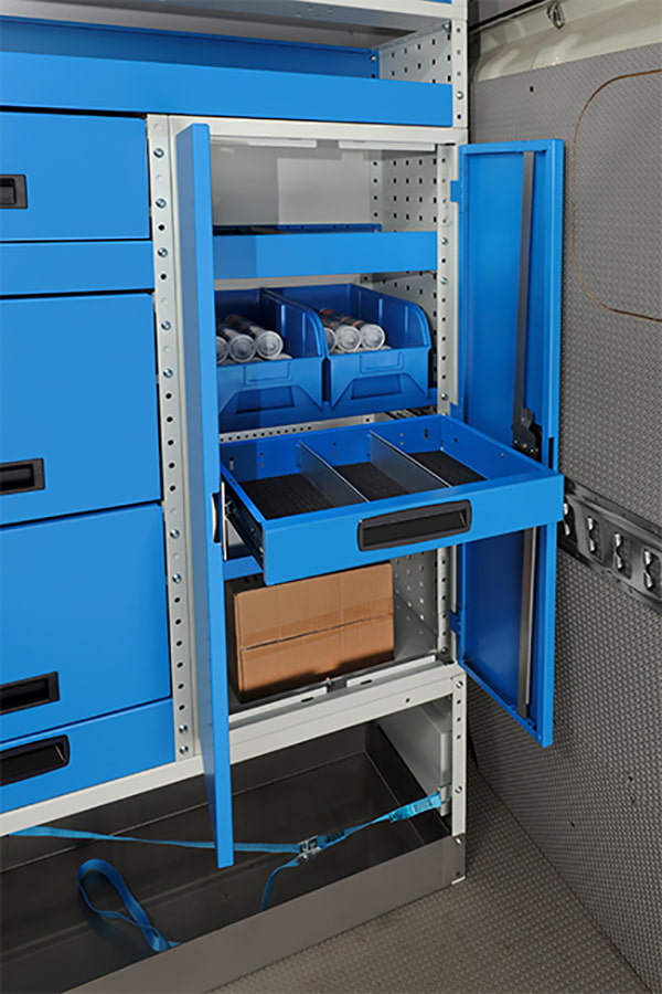 Armarios para furgonetas de Syncro México y Chile