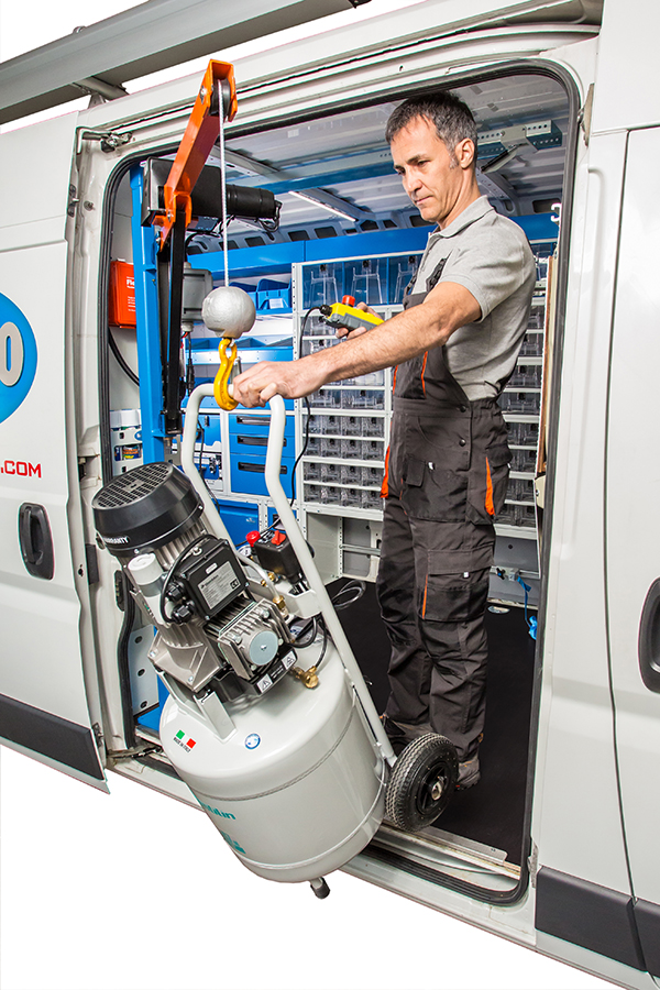 Syncro México y Chile presenta la grúa para furgonetas