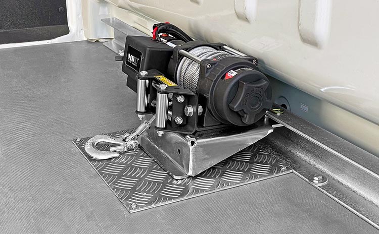 Cabrestante para furgonetas Syncro México y Chile