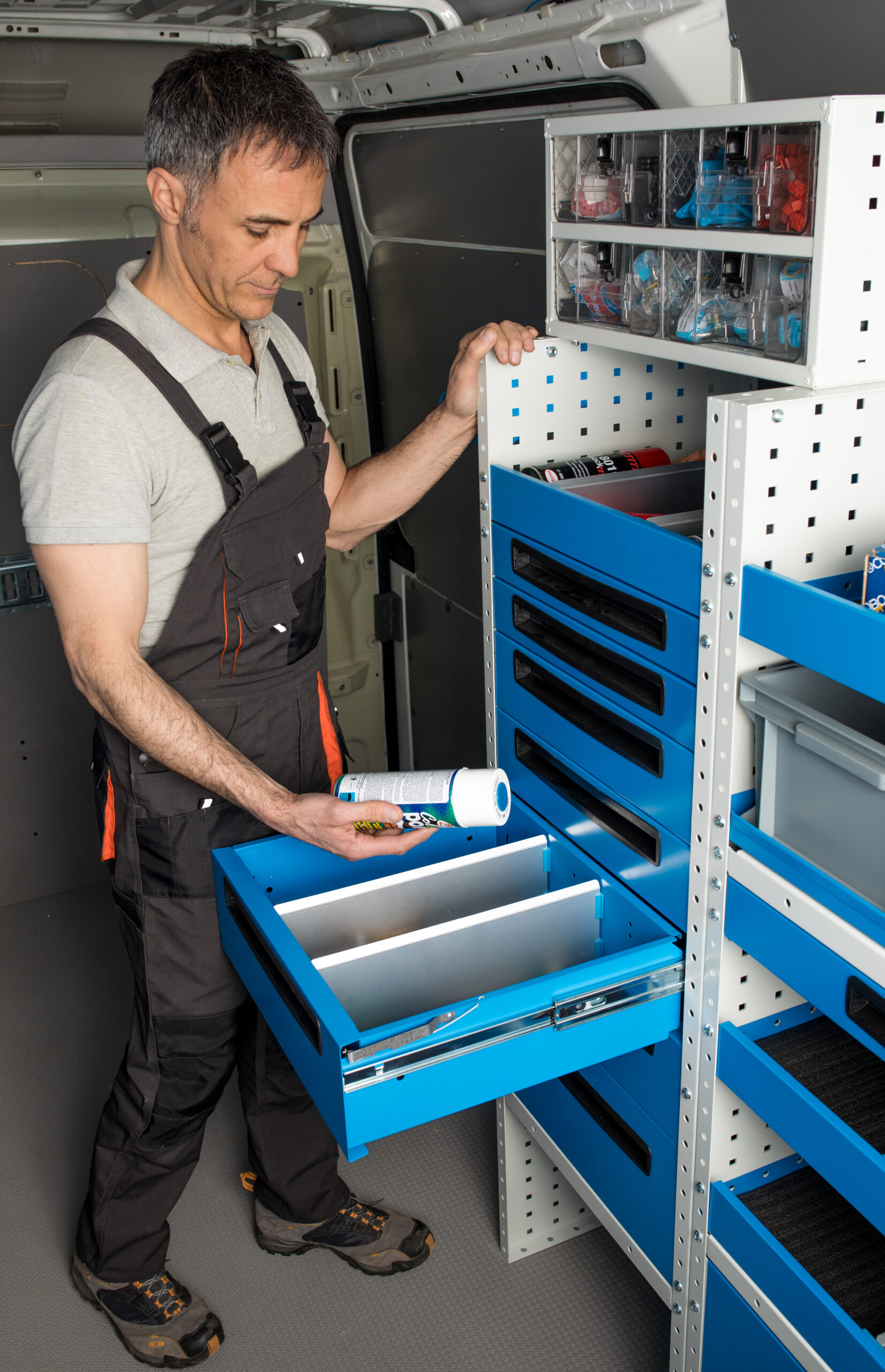 Cajón metálico abierto Syncro México y Chile